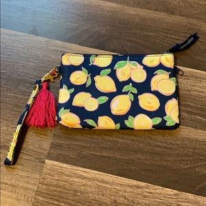 Simply Southern lemon wristlet